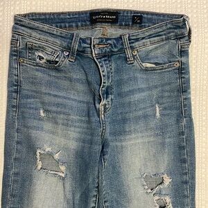 Lucky brand size 4/27 skinny jeans. Jean.